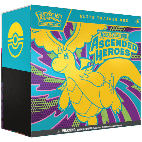 Pokémon TCG: Mega Evolution: Ascended Heroes - Elite Trainer Box