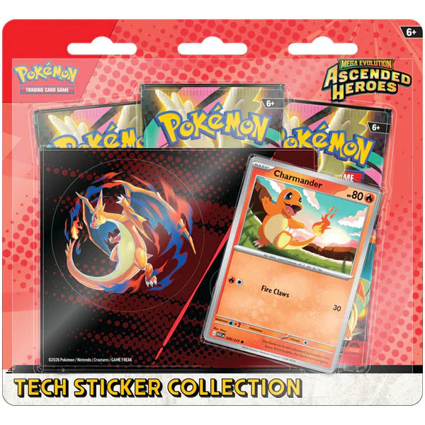 Pokémon TCG: Ascended Heroes Tech Sticker Collection (Charmander)
