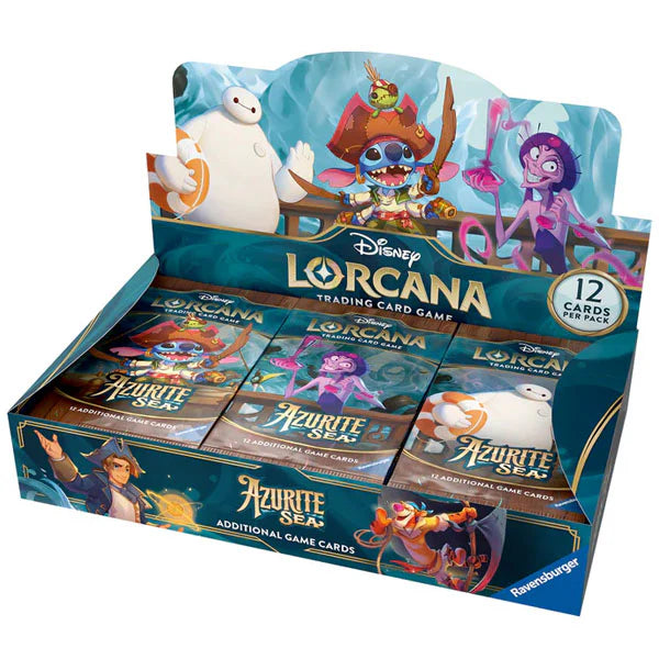 Disney Lorcana: Azurite Sea Booster Display