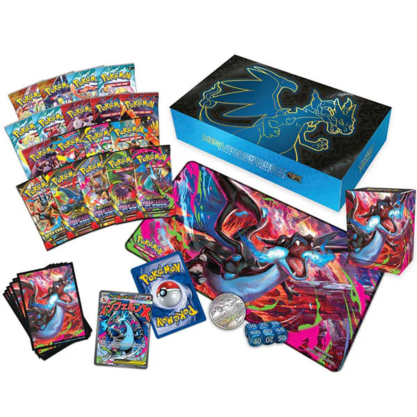 Pokémon TCG: Mega Evolution: Phantasmal Flames - Mega Charizard X ex Ultra-Premium Collection