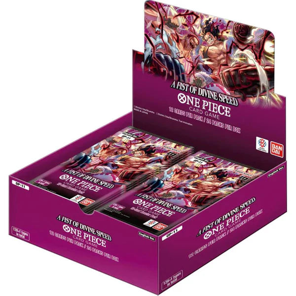 One Piece Card Game: A Fist of Divine Speed Booster Box