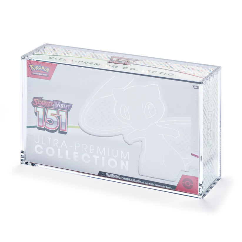 Acrylic Case (Akrylkasse) - Pokemon - Ultra Premium Collection Box (UPC) 151