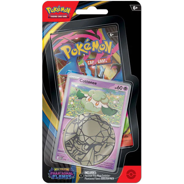 Pokémon TCG: Mega Evolution: Phantasmal Flames - Checklane Blister