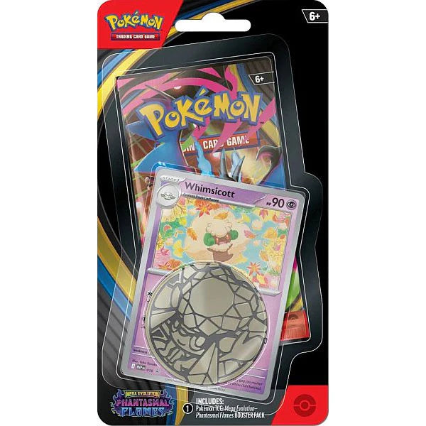 Pokémon TCG: Mega Evolution: Phantasmal Flames - Checklane Blister