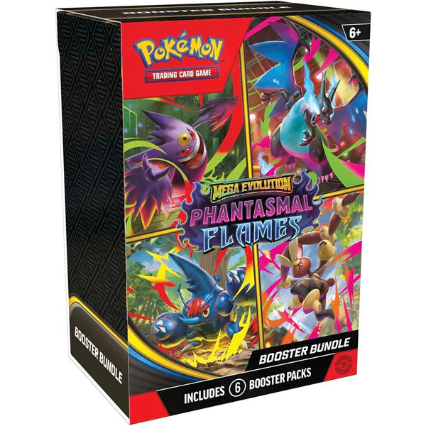 Pokémon TCG: Mega Evolution: Phantasmal Flames - Booster Bundle