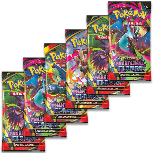 Pokémon TCG: Mega Evolution: Phantasmal Flames - Booster Pack