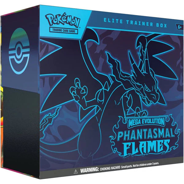 Pokémon TCG: Mega Evolution: Phantasmal Flames - Elite Trainer Box + Acrylic Case Bundle