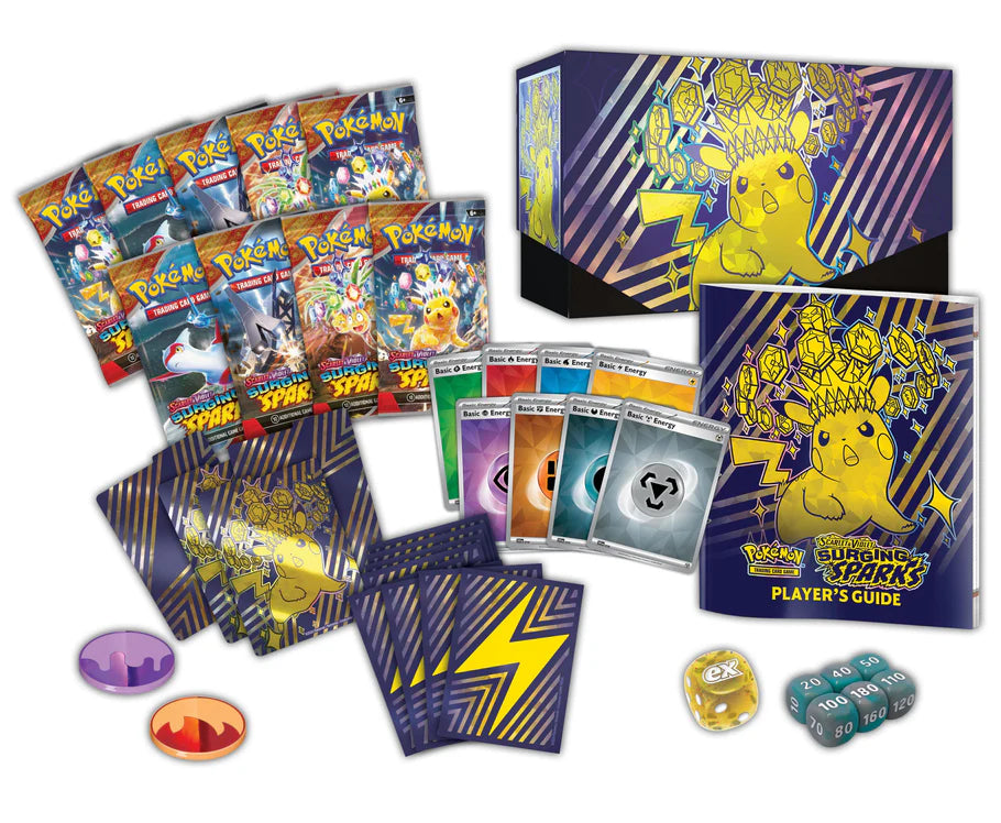 Pokémon TCG: Scarlet & Violet - Surging Sparks - Elite Trainer Box
