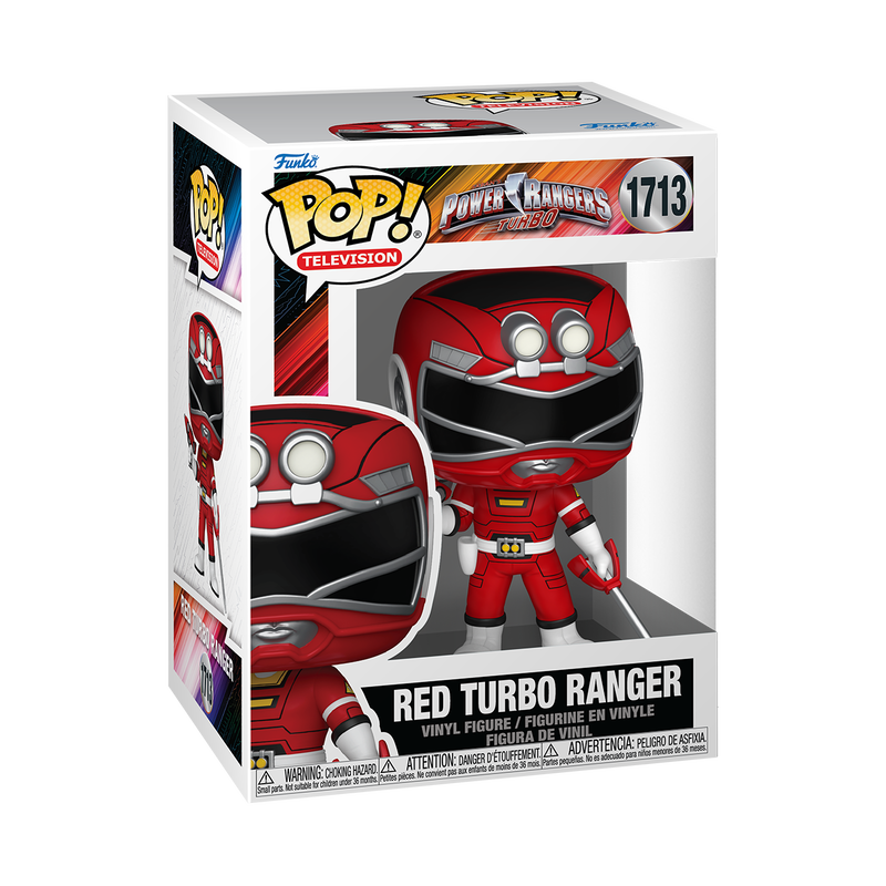 Funko POP! - Power Rangers: Red Turbo Ranger #1713