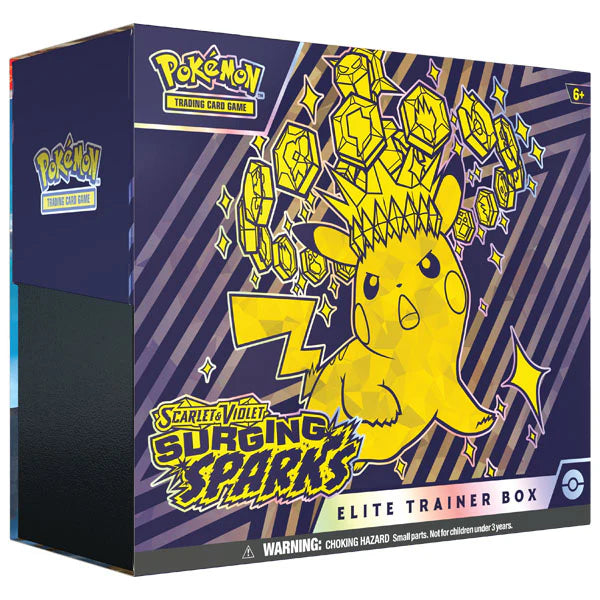 Pokémon TCG: Scarlet & Violet - Surging Sparks - Elite Trainer Box