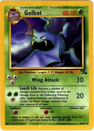 Golbat - 34/62 (Fossil)