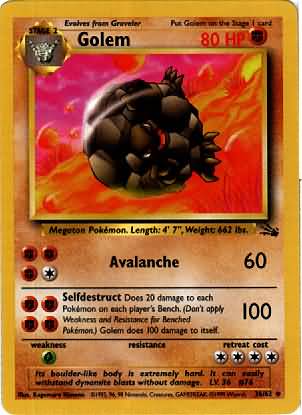Golem - 36/62 (Fossil)