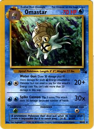 Omastar - 40/62 (Fossil)