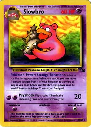 Slowbro - 43/62 (Fossil)