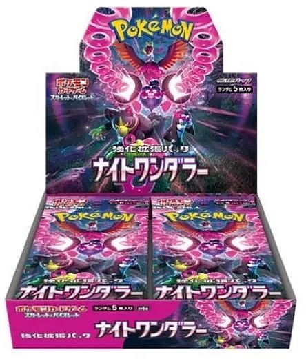 Pokémon TCG: Scarlet & Violet - Night Wanderer Booster Box *JAPANSK*