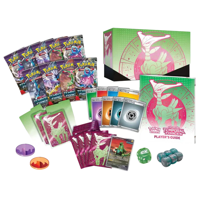 Pokémon TCG: Scarlet & Violet - Temporal Forces - Elite Trainer Box (Iron Leaves)